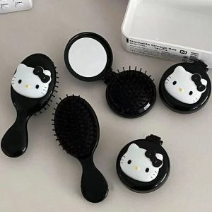Kawaii Hello Kitty Air Cushion Comb – Cute Portable Styling Tool