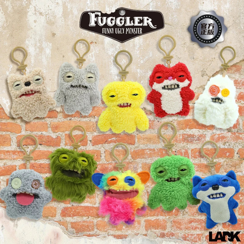 Original Fuggler Funny Ugly Monster Plush Keychain - Image 3
