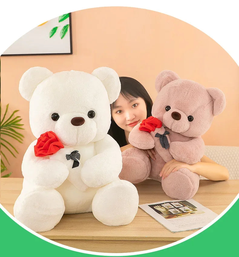 Valentine's Day Roses Teddy Bear Plush Toys - Image 5