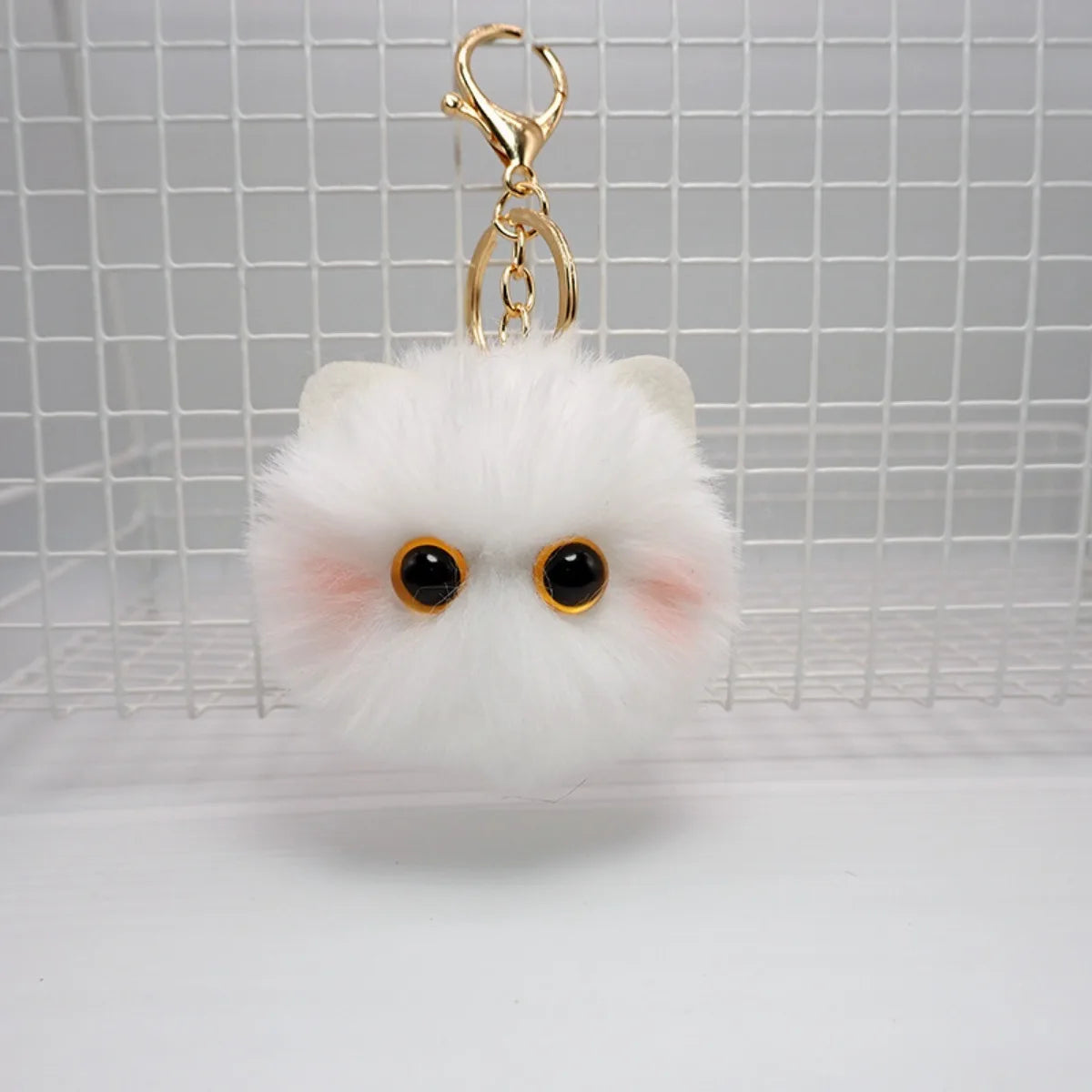 Cute Plush Cat Keychain - Image 6