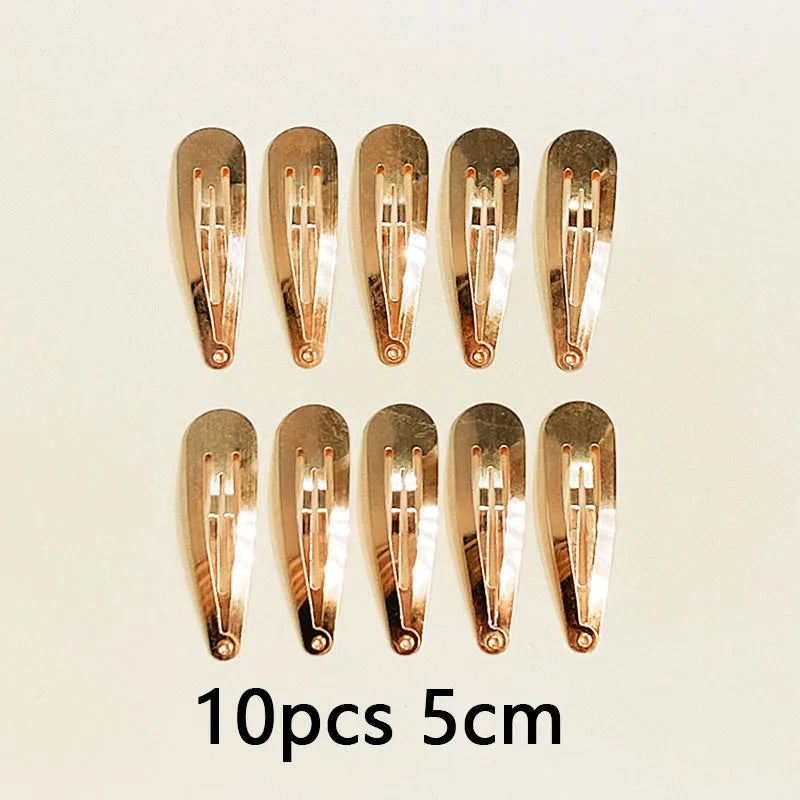 Elegant Waterdrop Shape Alloy Hair Clips Set – Perfect for Every Occasion - Image 21