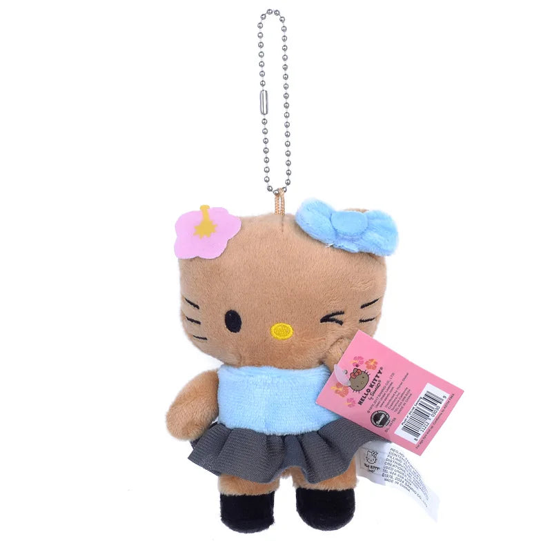 Kawaii Sanrio Hello Kitty Mermaid Keychain – Adorable Backpack Charm - Image 3