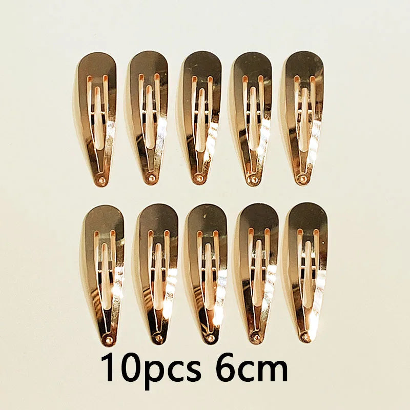 Elegant Waterdrop Shape Alloy Hair Clips Set – Perfect for Every Occasion - Image 14
