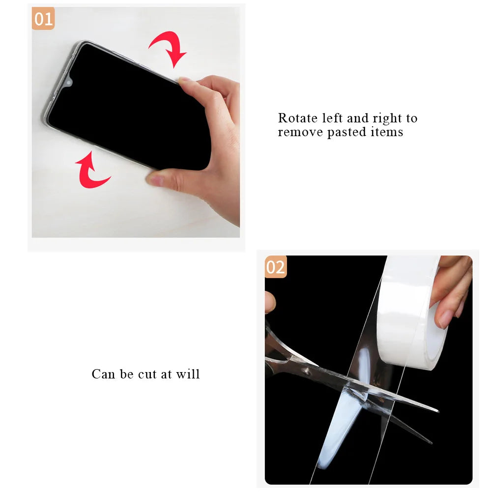 Nano Tape Waterproof Wall Stickers – Versatile Home Decor Solution - Image 5