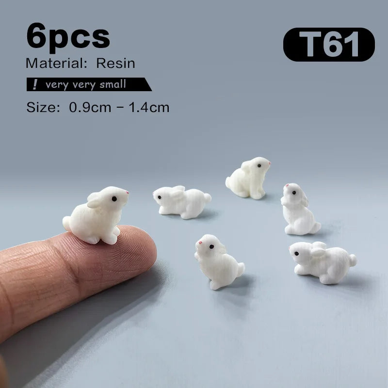 Hot Easter Cute Rabbit Figurine - Image 7