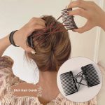 Vintage Creative Magic Hair Comb: Elastic Rope Disc Hair Clip for Women