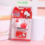 Sanrio Hello Kitty Staplers Set – Kawaii Cartoon Stationery for Students