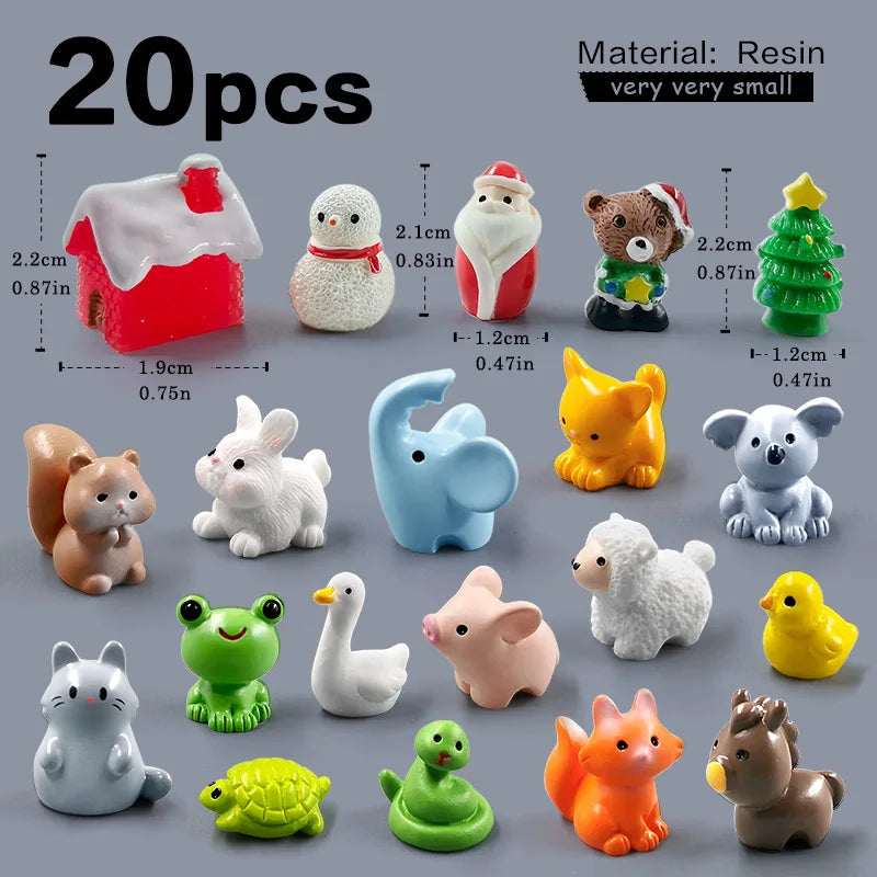 10Pcs Easter Animal Figurines Set - Image 30