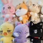 Kpop Aniteez Kawaii Stuffed Animals Plushies Room Decor