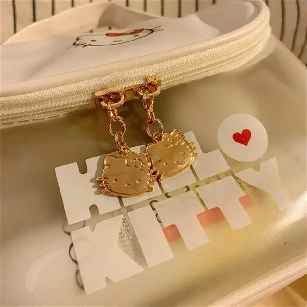 Sanrio Kawaii Hello Kitty Zipper Makeup Bag – Cute - Image 6