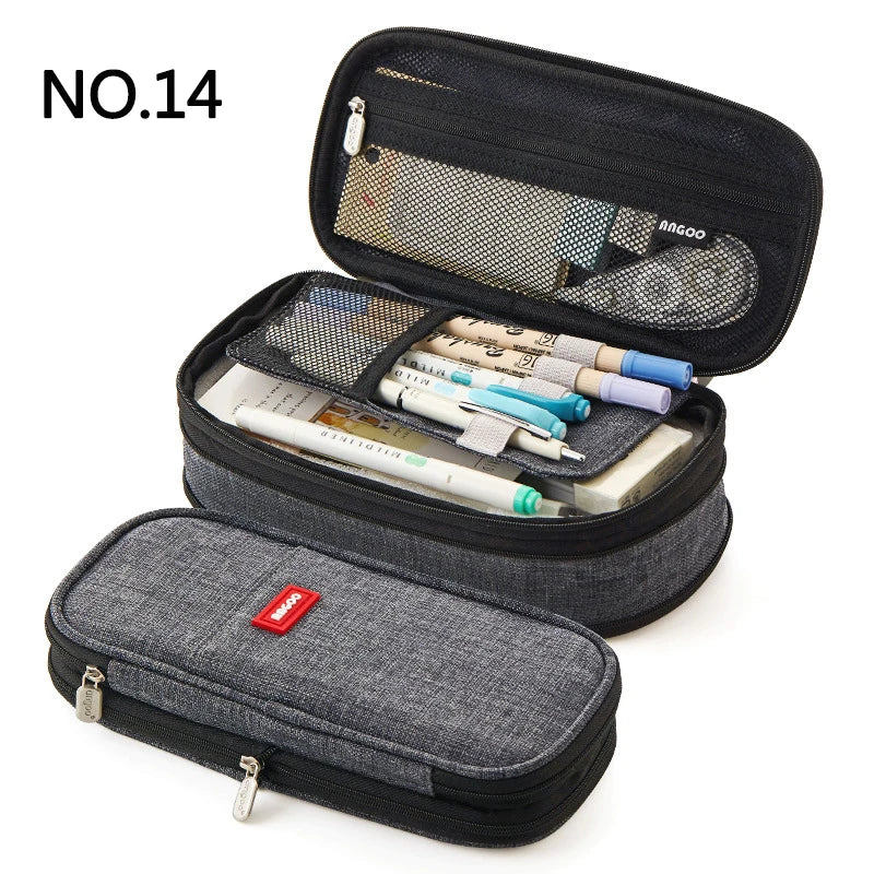 Creative Large Capacity Double-Layer Pencil Case - Image 15