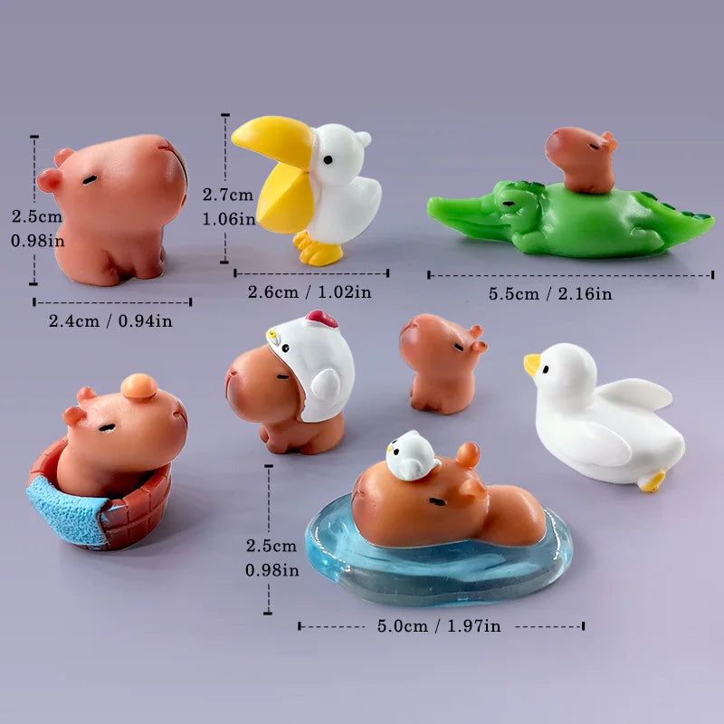 10Pcs Easter Animal Figurines Set - Image 4