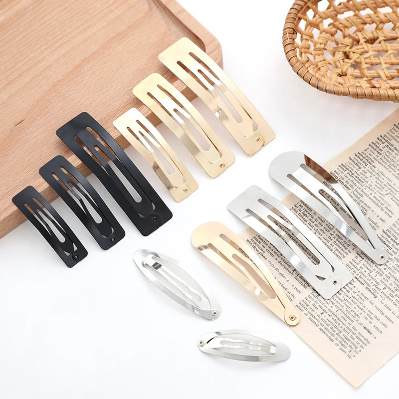 Elegant Waterdrop Shape Alloy Hair Clips Set – Perfect for Every Occasion - Image 5